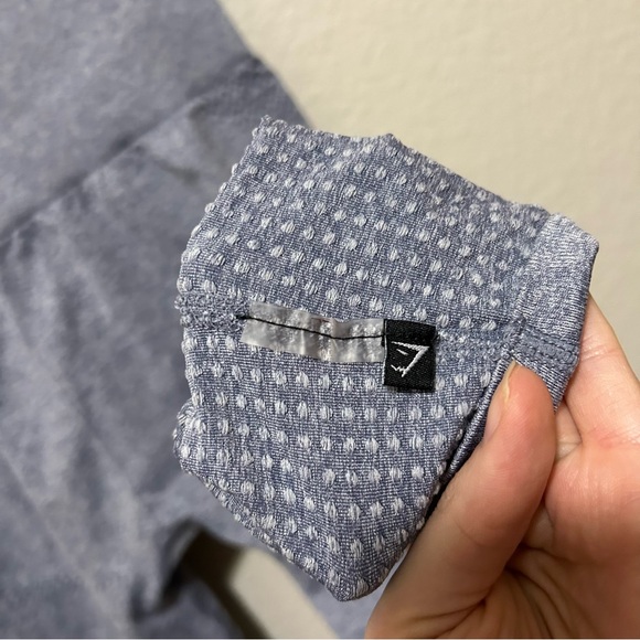 Gymshark Vital Seamless Leggings Blue Gray Small High Waisted Sculpt Original - Picture 4 of 4